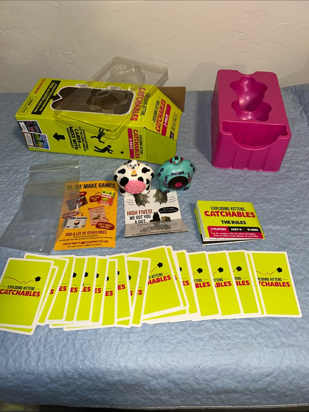Exploding Kittens Catchables Cat-TLE DJ Cat Game - Picture 11 of 17